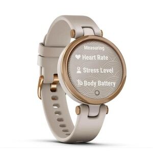 Garmin Lily Smartwatch- Like New! Rose Gold, GPS, and more